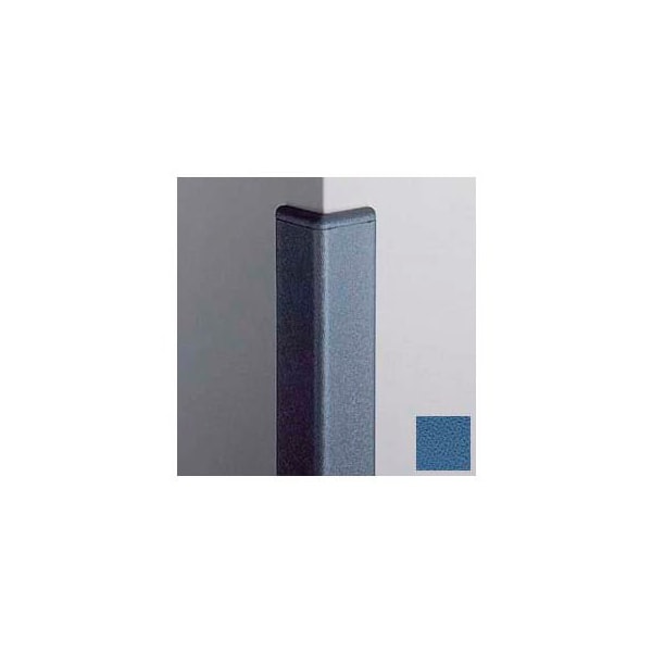 Pawling Surface Mounted Corner Guard 90Deg, 2'' Wings, 4'H W/Caps, BL Bird CG-20R-4-490 - main